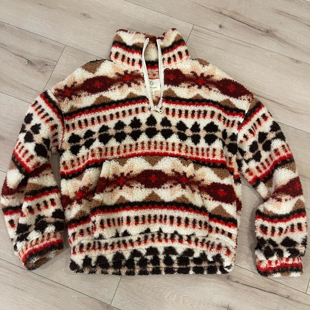 [Aerie] NWT Super Cozy Fleece Half Zip Size XS